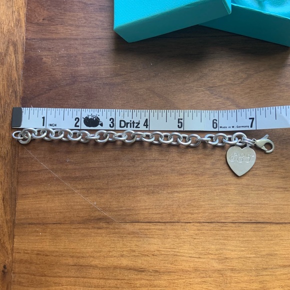 Tiffany & Co. Vintage Heart Tag Charm Bracelet - Picture 4 of 5